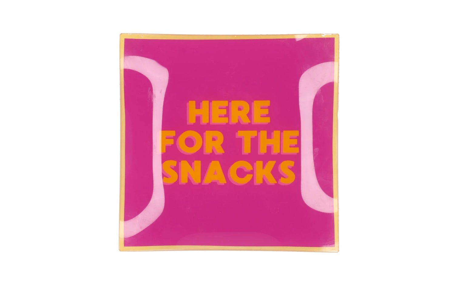 Here for the snacks