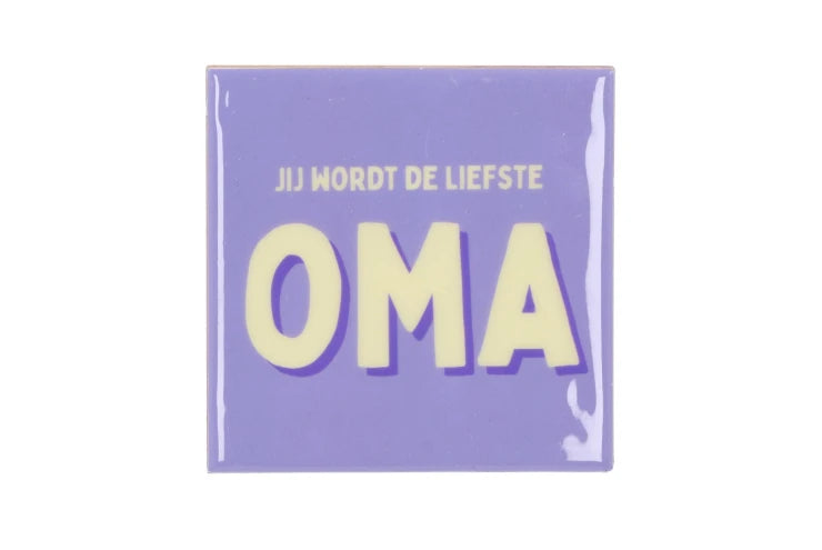 Jij wordt de liefste oma
