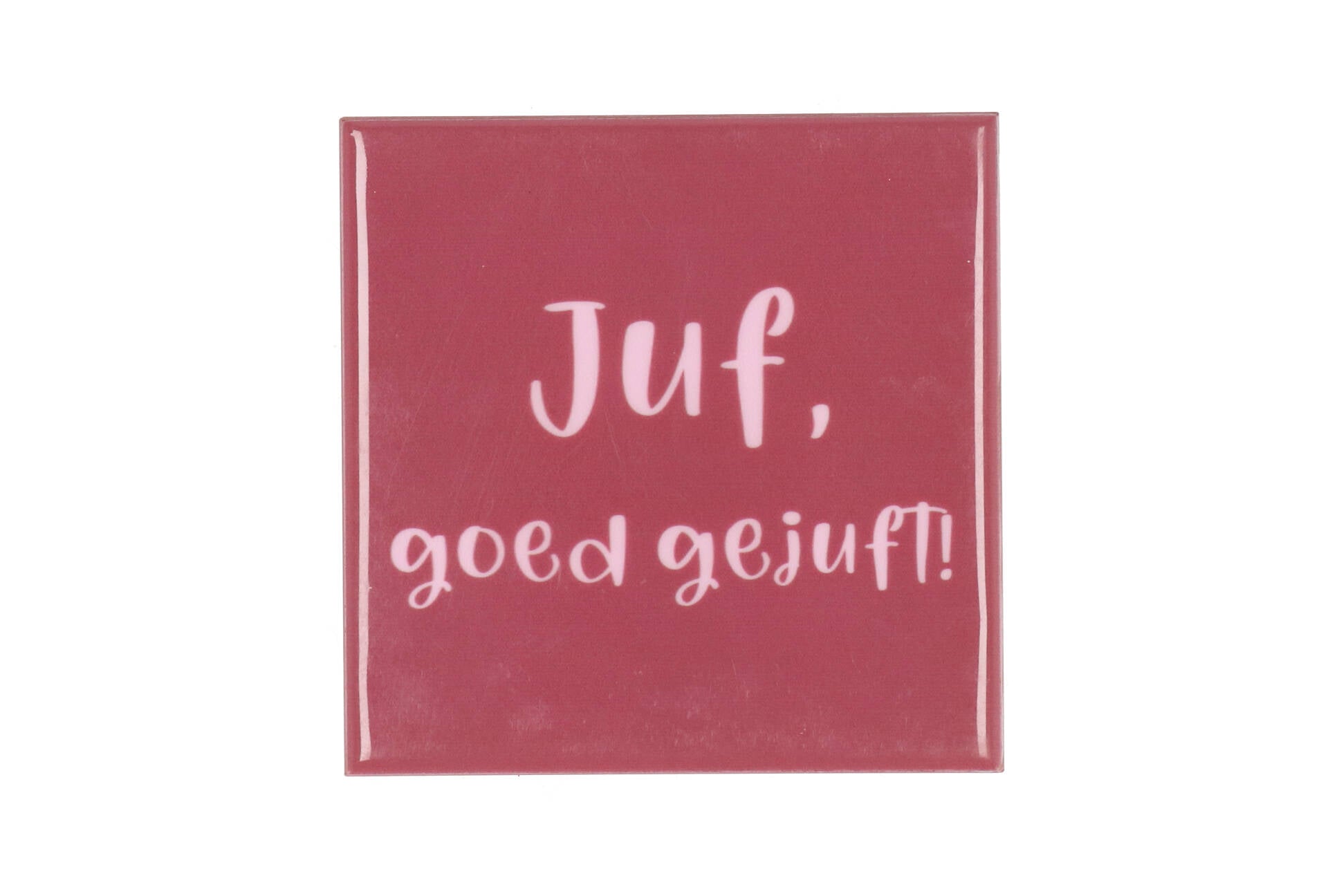 Juf goed gejuft