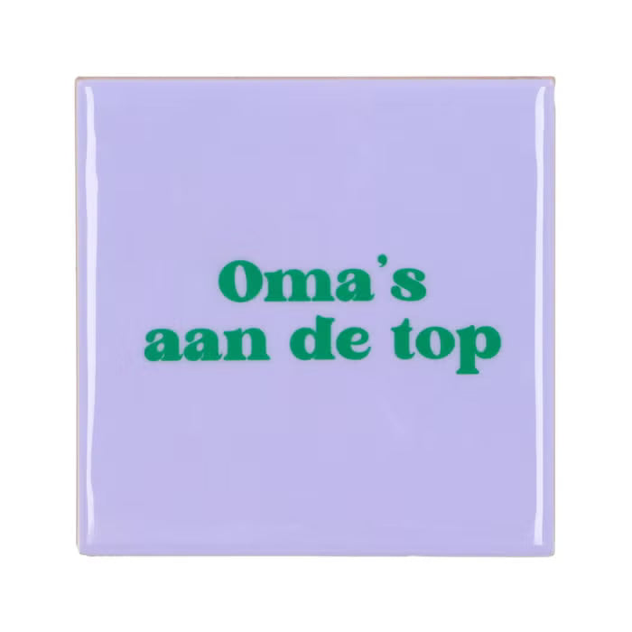 Oma's aan de top