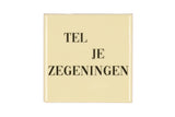 Tel je zegeningen