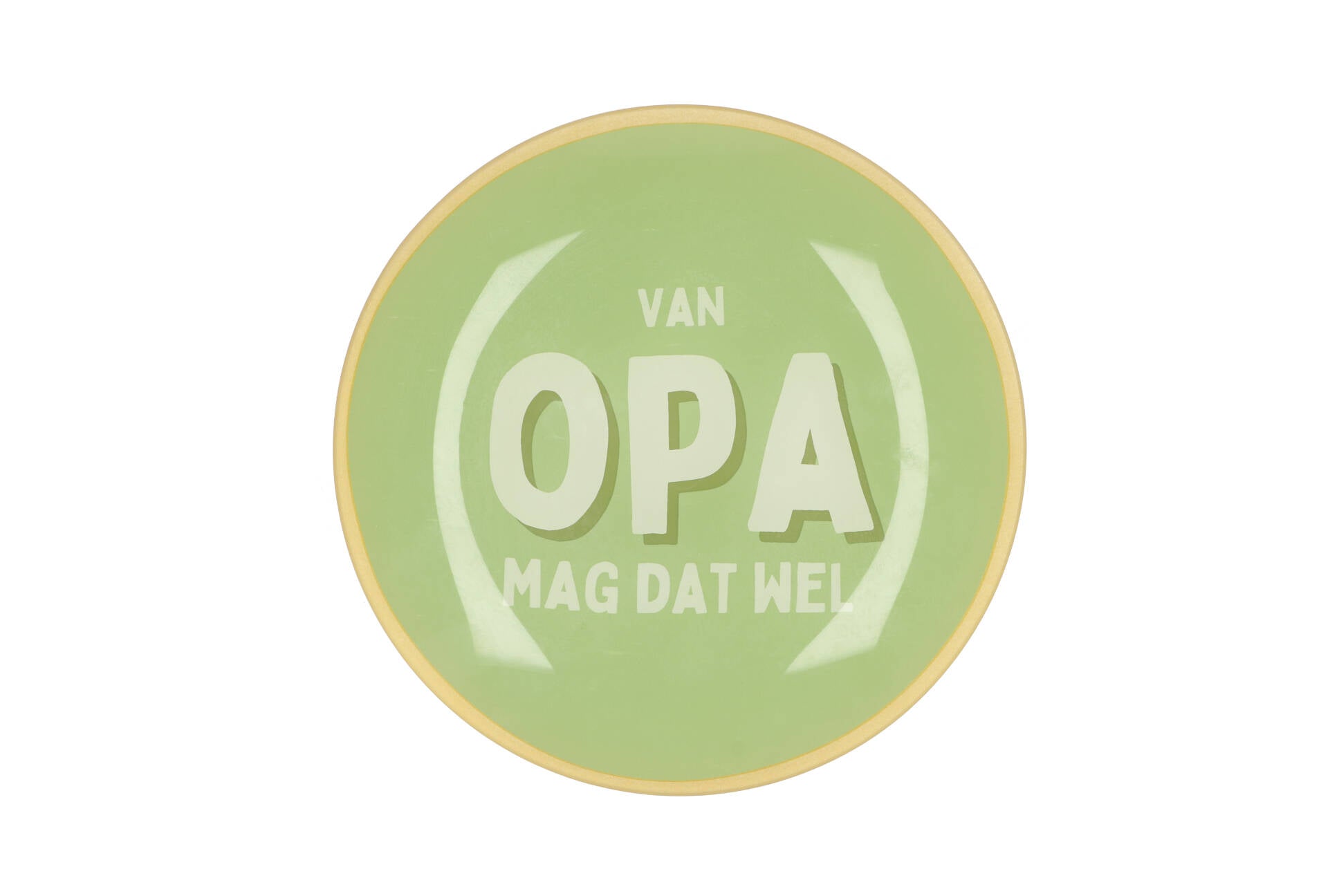 Van opa mag dat wel