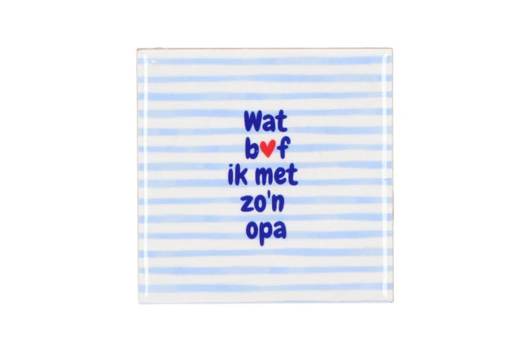 Wat bof ik met zo'n opa