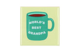 World's best grandpa tile